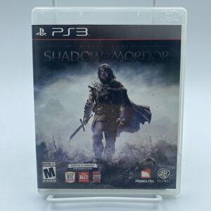 Middle-earth: Shadow of Mordor - Sony Playstation 3 PS3 - Complete In Box CIB